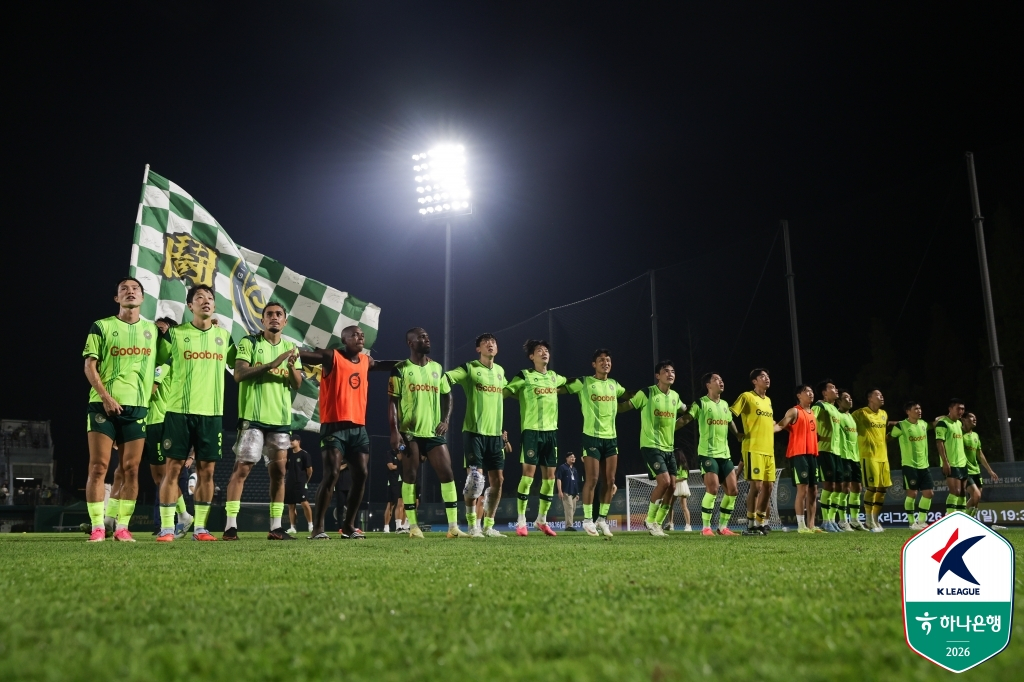 김포FC 선수들. /사진=한국프로축구연맹 제공