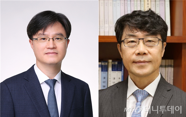 노태악 대법관 후임 대법관으로 임명제청된 손봉기 대구지방법원 부장판사(왼쪽)와 이흥구 대법관 후임 대법관으로 임명제청된 김성수 서울고등법원 부장판사(오른쪽)/사진제공=대법원