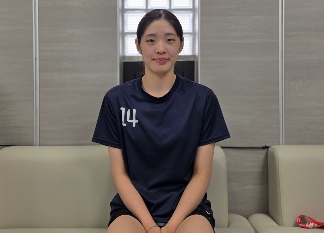 중앙여고 오세인이 지난 17일 서울 서대문구 북아현동에 위치한 중앙여고 실내 강당에서 스타뉴스와 만나 인터뷰했다. /사진=김동윤 기자