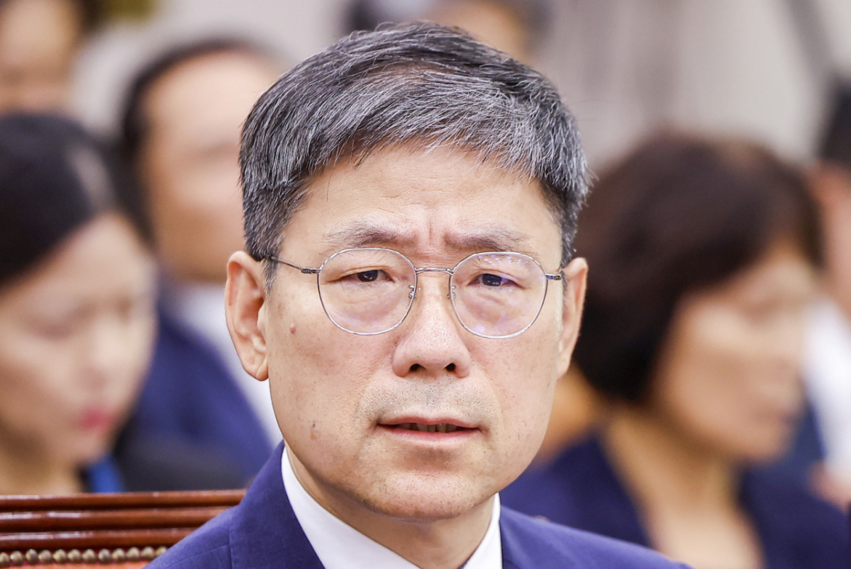 노경필 법원행정처장이 19일 서울 여의도 국회에서 열린 법제사법위원회 전체회의에서 질문에 답하고 있다./사진=뉴시스