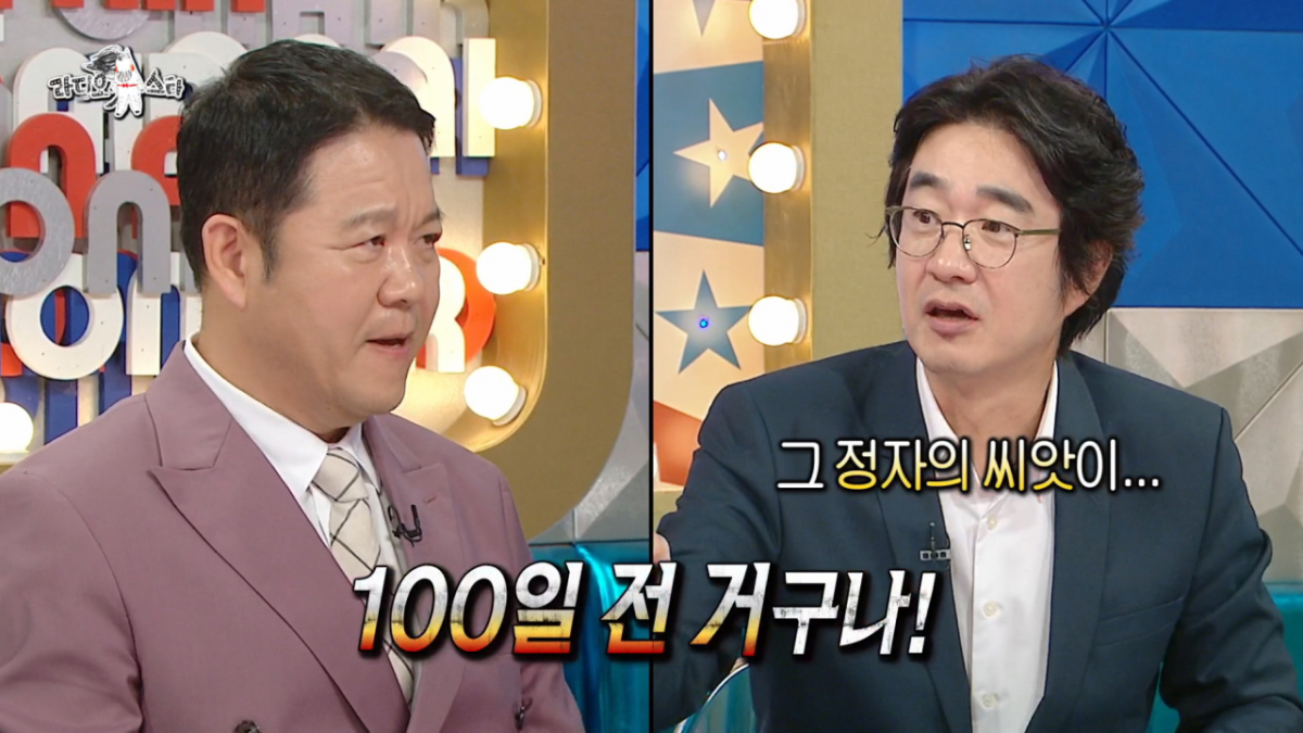 홍혜걸이 2세 준비를 위한 중요한 상식으로 100일 전부터 생활 습관을 건강하게 유지해야 한다고 강조했다. /사진=MBC '라디오스타' 캡처
