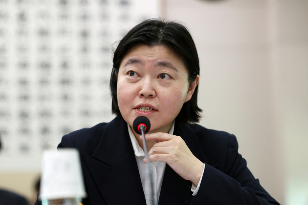 임은정 서울동부지검장이 지난해 10월 23일 오전 서울 여의도 국회 법제사법위원회에서 열린 서울고등검찰청-서울중앙지방검찰청 등에 대한 국정감사에서 질의에 답하고 있는 모습./사진=뉴시스.