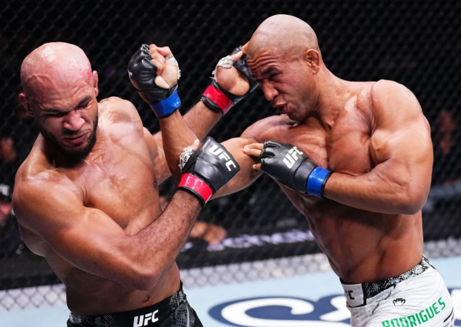 그레고리 호드리게스(오른쪽). /사진=UFC 제공