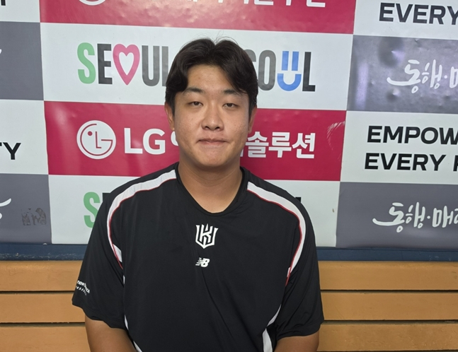 20일 경기를 앞둔 이정범. /사진=박수진 기자