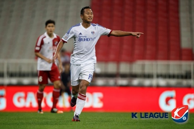 수원삼성 시절 정대세. /사진=한국프로축구연맹 제공