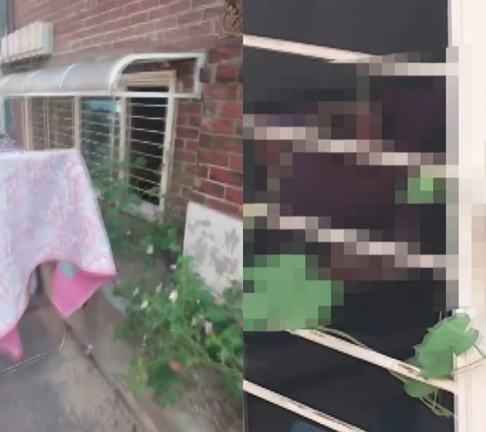 빌라 1층 주민이 창문을 열어둔 채 음란물을 큰 소리로 틀어놓는 일이 반복돼 스트레스를 받고 있다는 남성의 사연이 전해졌다./사진=JTBC '사건반장'
