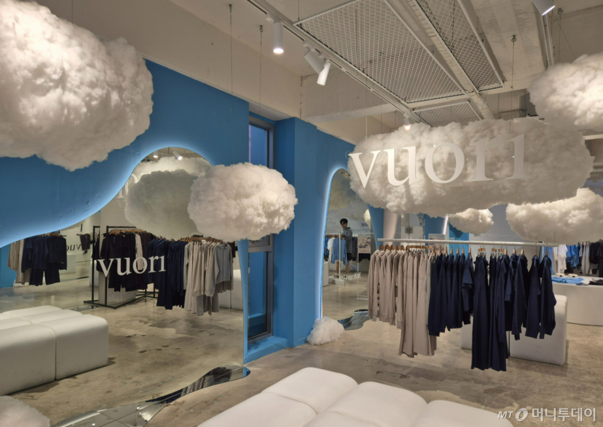 Vuori pop-up store held in Seongsu-dong, Seongdong-gu, Seoul./Photo=Reporter Yoo Ye-rim