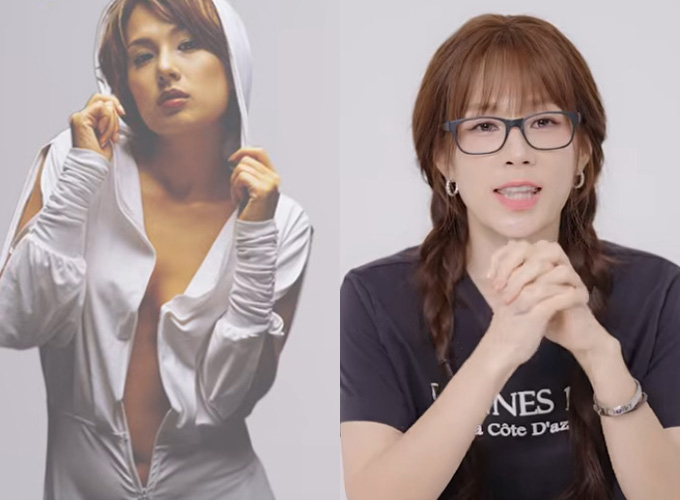 가수 채연이 데뷔 초 파격적인 노출 의상에 대한 비화를 전했다. /사진=유튜브 채널 '2005채연' 영상