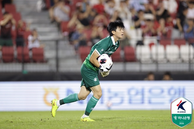 부천FC 골키퍼 김현엽. /사진=한국프로축구연맹 제공