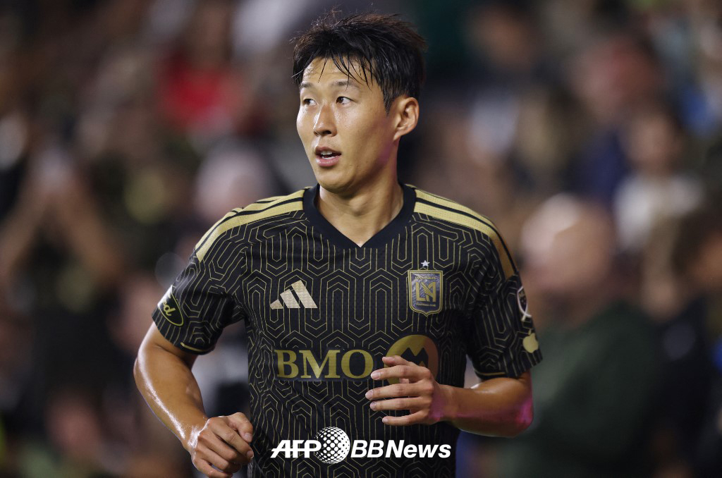 LAFC 손흥민. /AFPBBNews=뉴스1