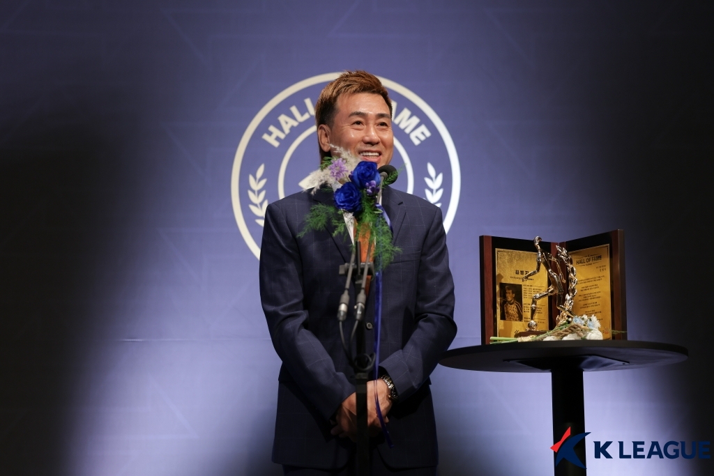 김병지 강원FC 대표이사. /사진=한국프로축구연맹 제공