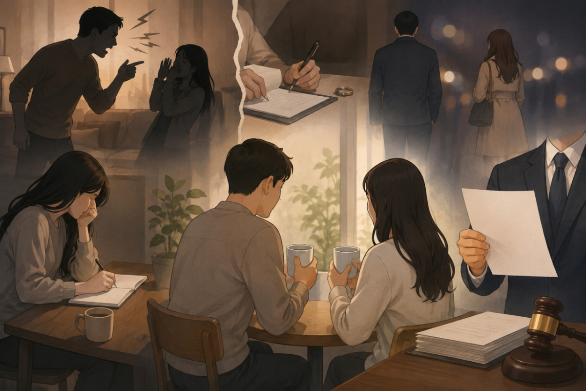 협의이혼을 신청하고 별거 중인 유부녀와 교제한 남성이 여성의 남편으로부터 위자료 소송을 당했다며 법적 조언을 구했다. 기사 이해를 돕기 위해 AI(인공지능)가 생성한 이미지./사진=챗GPT