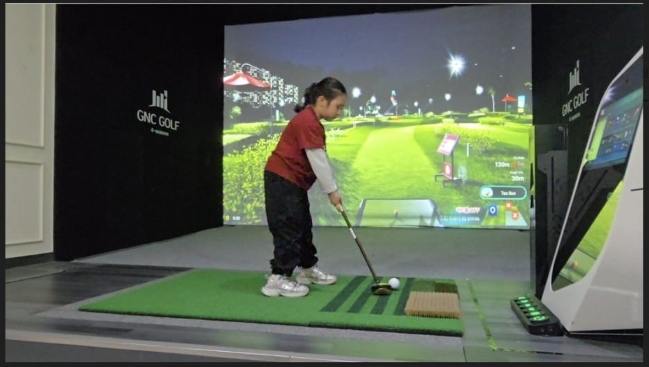 스크린골프 전문 기업 (주)지앤씨골프(GNC GOLF)가 '사계절 파크골프 시스템'을 출시했다./사진제공=지앤씨골프