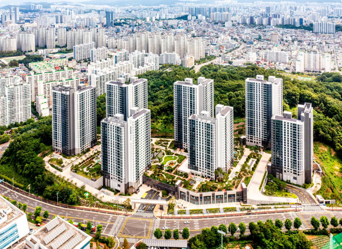 '위파크 더 센트럴' 단지/사진=호반건설