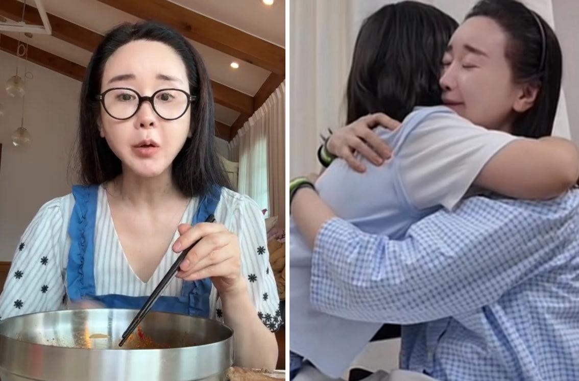 교통사고로 중환자실에서 깨어났다고 알렸던 방송인 함소원이 이전보다 야윈 얼굴로 근황을 전했다. /사진=함소원 인스타그램 갈무리