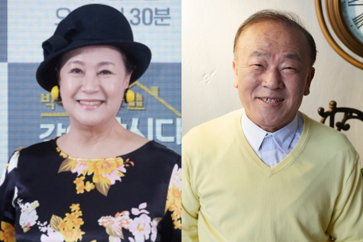 배우 박원숙이 동료 배우 임현식과의 재혼설을 부인했다. 사진은 왼쪽부터 배우 박원숙, 임현식. /사진=머니투데이 사진 DB