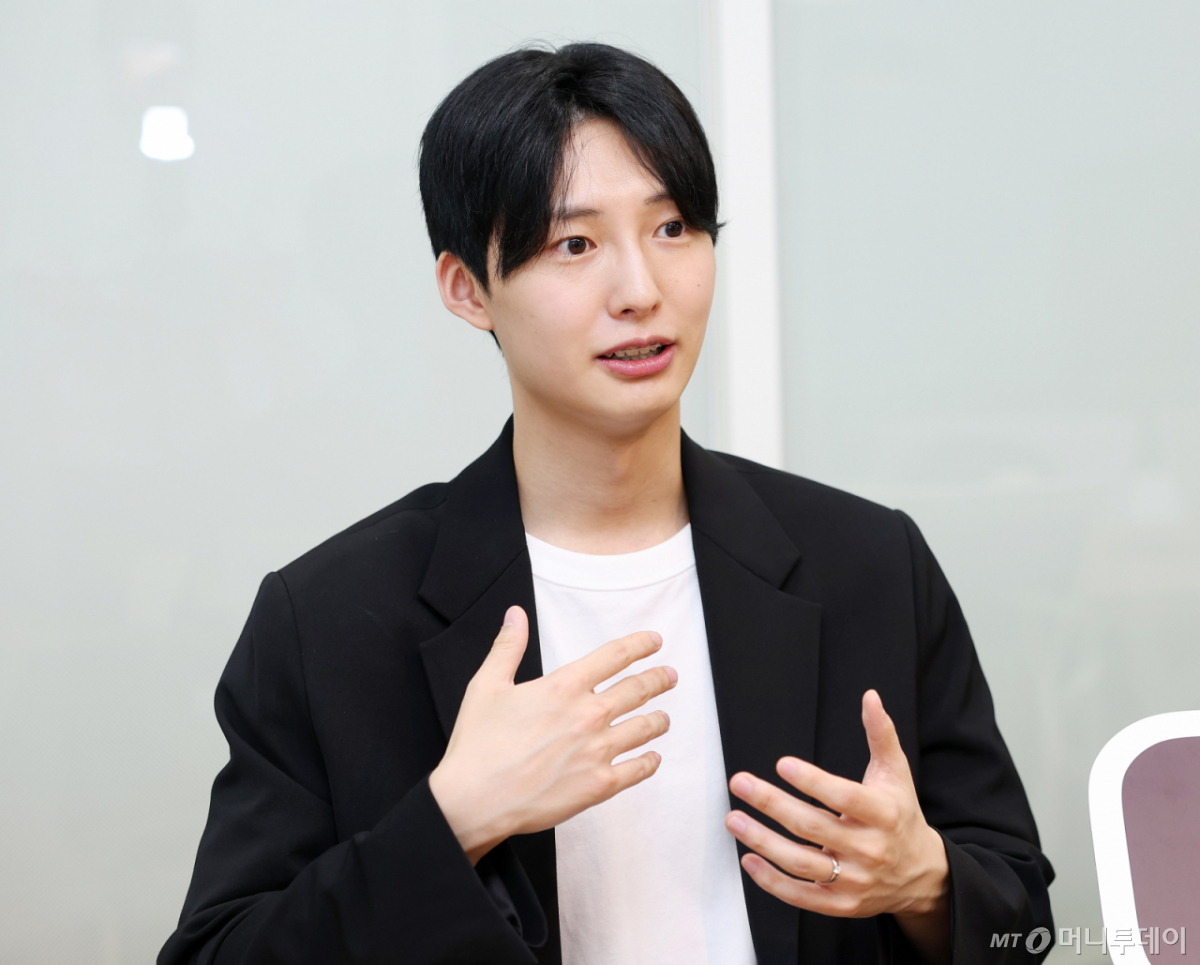 임은성 더플레이토 대표는 "글로벌 시장에서 매출을 많이 거둬 한국에 세금을 많이 내는 기업이 되고 싶다"고 말했다. /사진=김창현 기자 chmt@