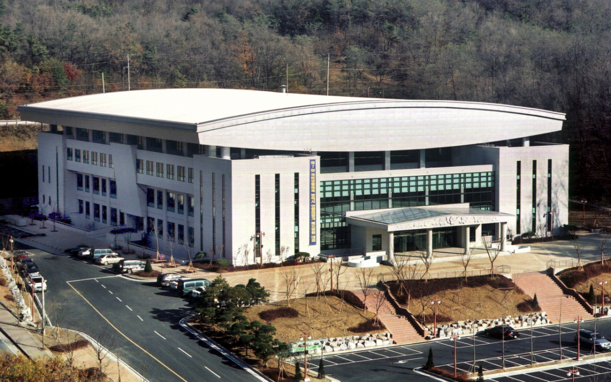 남자 프로배구 KB손해보험 스타즈의 2026~2027시즌 새 홈구장인 평택 이충문화체육센터 전경. /사진=KB손해보험 제공
