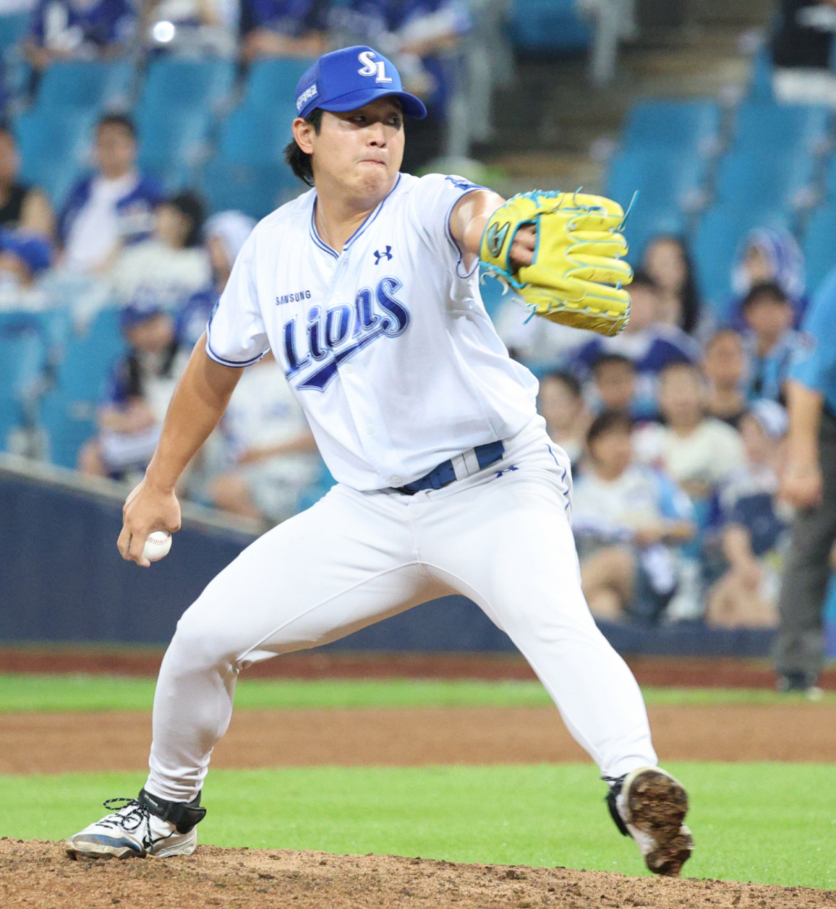 2026 신한 SOL KBO리그 삼성 라이온즈 대 SSG 랜더스 경기가 20일 대구 삼성라이온즈파크에서 열렸다. 삼성 양창섭이 역투하고 있다. /사진=김진경 kim.jinkyung@