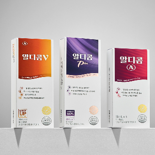 에이피크의 대표상품인 숙취해소제 알디콤V, 알디콤플러스, 알디콤A. /사진=에이피크