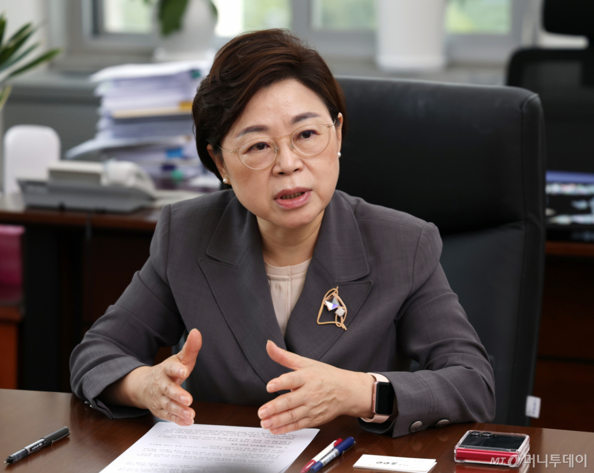 김정재 국회 성평등가족위원장 인터뷰 /사진=이기범 기자 leekb@