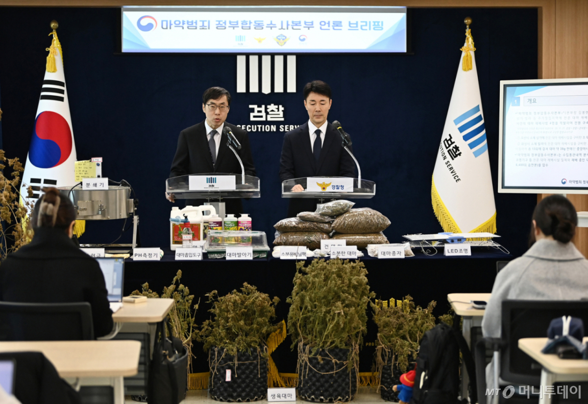 마약범죄 정부합동수사본부(합수본) /사진=머니투데이 DB