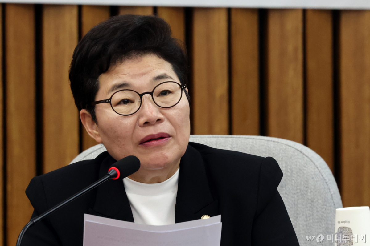 (서울=뉴스1) 황기선 기자 = 임이자 국민의힘 신임 정책위의장이 20일 오후 서울 여의도 국회에서 열린 '이재명 정부 2년차 실정 평가 대토론회'에서 개회사를 하고 있다. 2026.8.20/뉴스1 Copyright © 뉴스1. All rights reserved. 무단 전재 및 재배포, AI학습 이용 금지. /사진=(서울=뉴스1) 황기선 기자