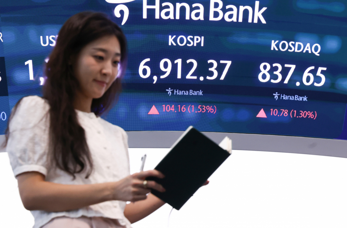 '기준금리 3% 시대'... 엔비디아 효과 제약, 코스피 1%대 상승