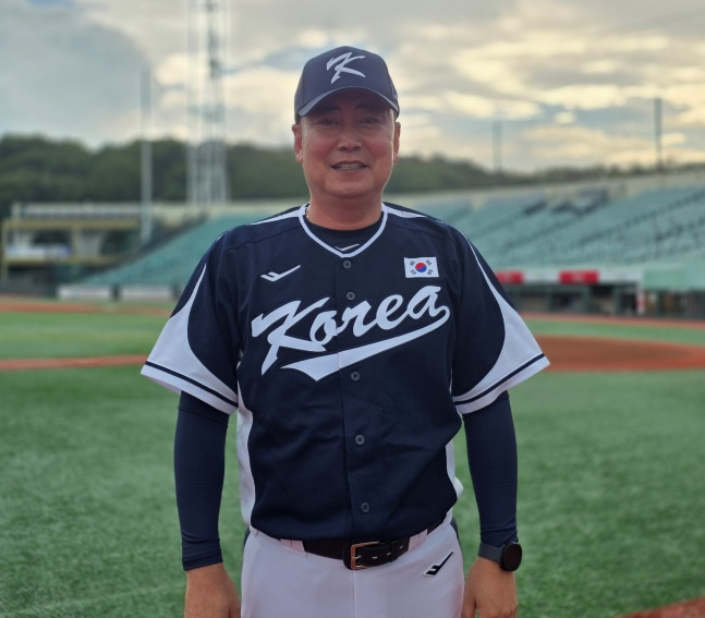 정윤진 한국 U-18 야구 대표팀 감독. /사진=김동윤 기자