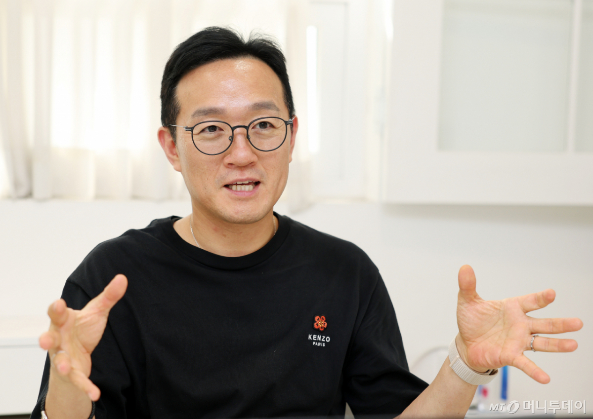 양승우 남도마켓 대표는 "소상공인들의 하루를 여유롭게 만들어주고 싶다"고 말했다. /사진=김창현 기자 chmt@