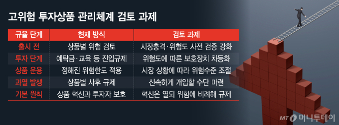 고위험 투자상품 관리체계 검토 과제/그래픽=김지영