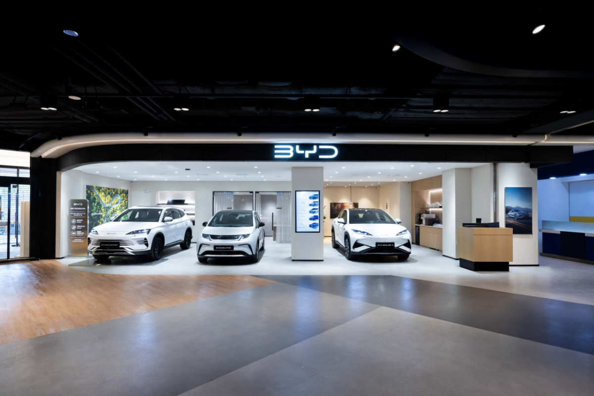 BYD Auto 스타필드마켓 월계 전시장 전경. /사진제공=BYD코리아