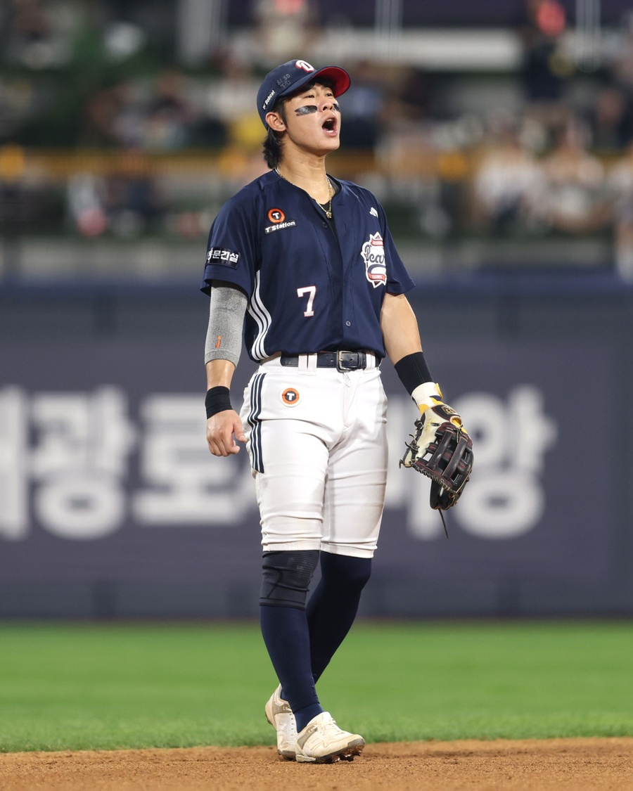 두산 유격수 박찬호. /사진=두산 베어스