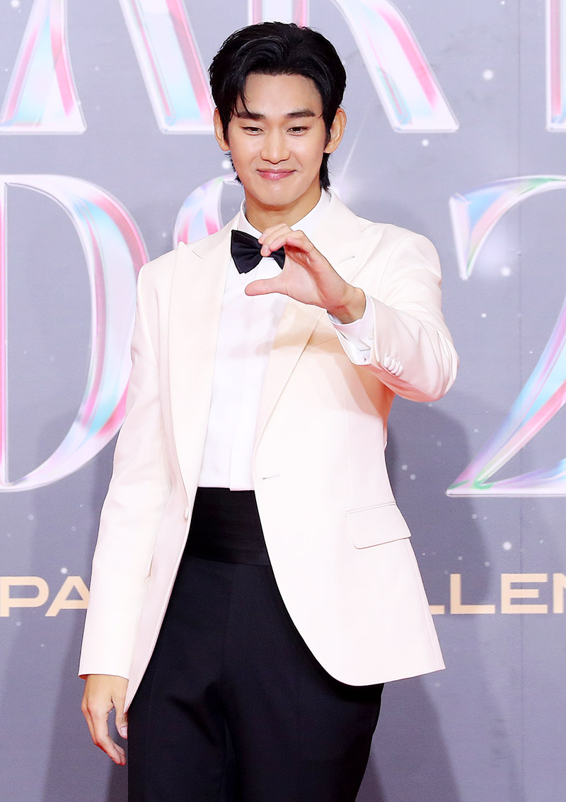 고(故) 김새론의 미성년자 시절 교제 의혹에 휩싸였던 김수현이 약 1년 6개월 만에 국내 공식석상에 선다. /사진=스타뉴스