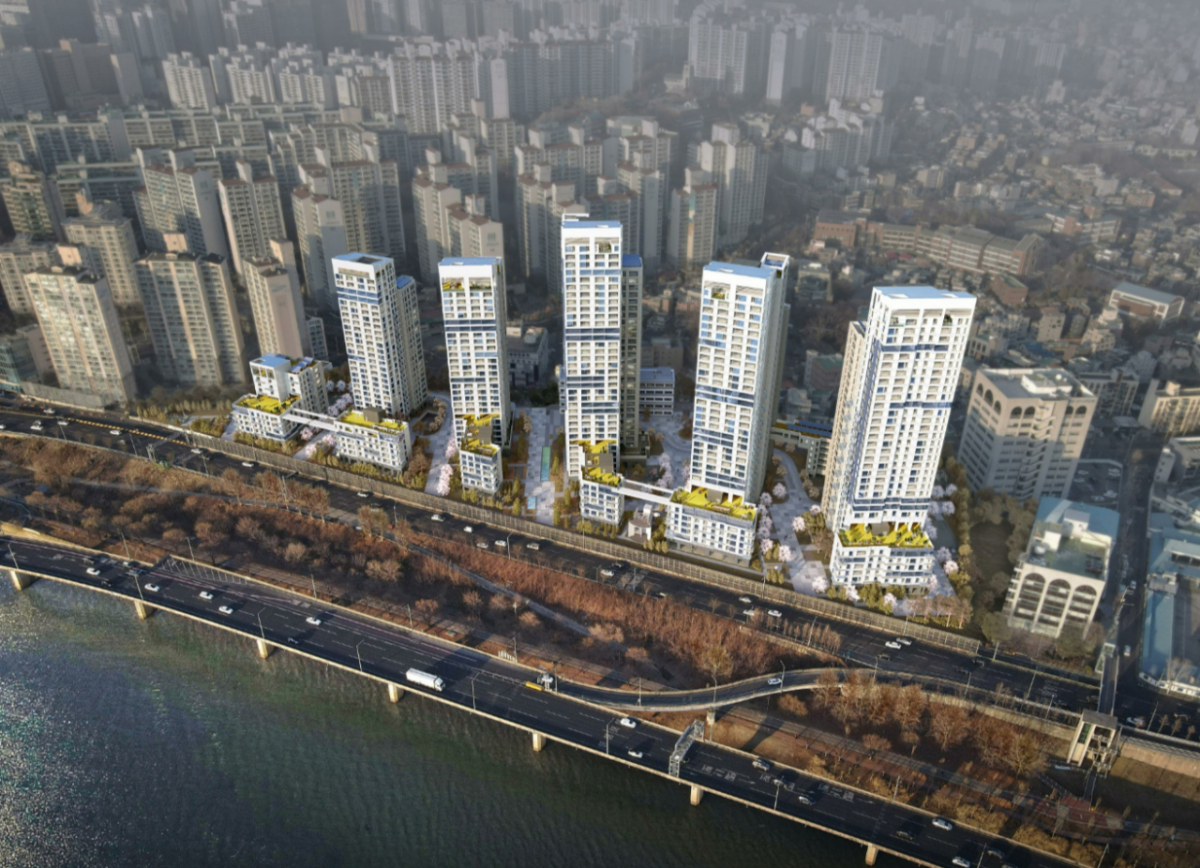서울시 용산구 산호아파트 재건축 조감도/사진제공=서울시 정보몽땅