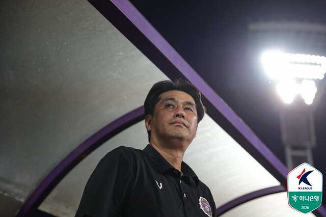유병훈 FC안양 감독. /사진=한국프로축구연맹 제공