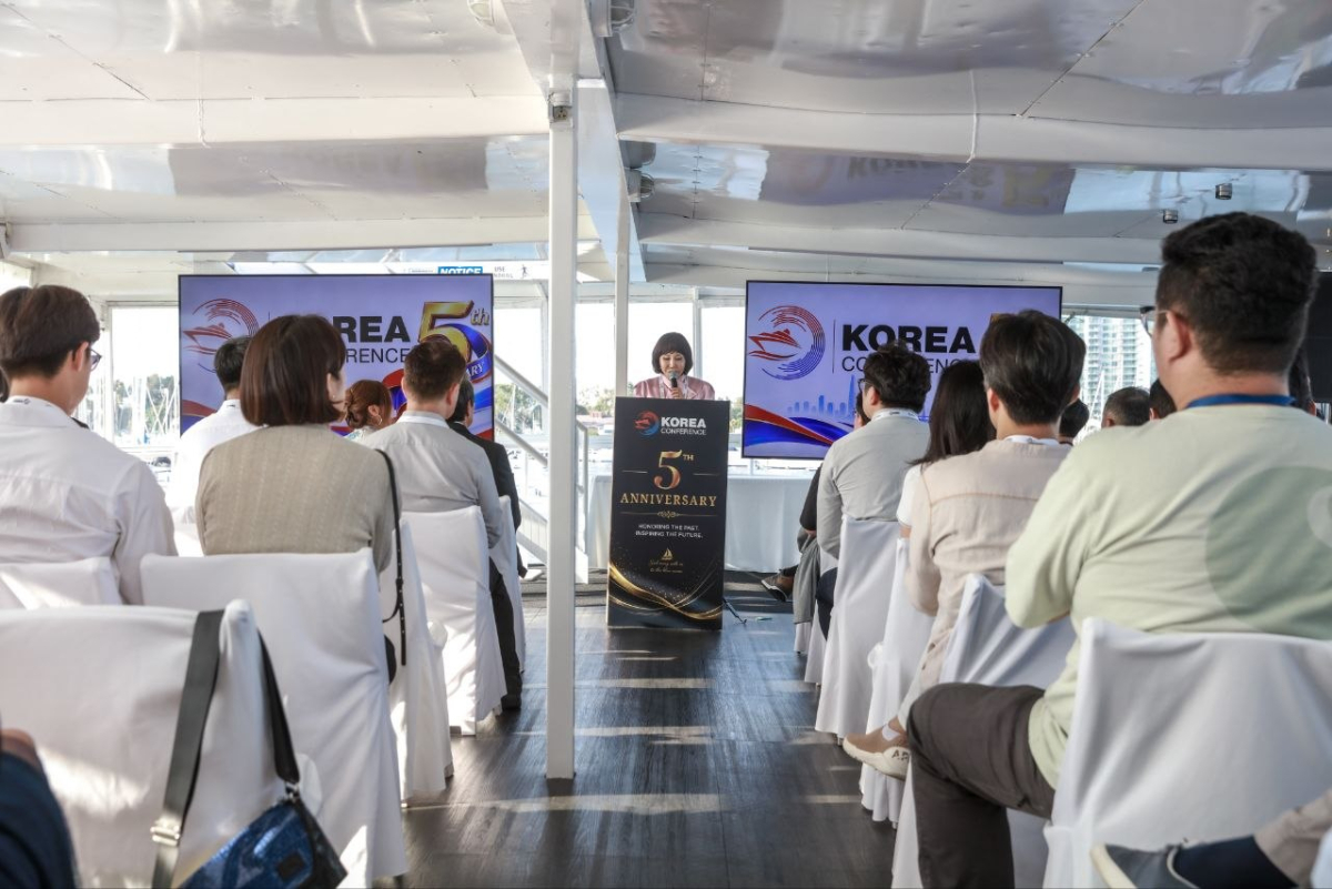 한국 유망 스타트업의 글로벌 진출을 돕는 '코리아콘퍼런스 2026'이 지난 28일(현지시간) 미국 로스앤젤레스(LA)에서 열렸다. /사진=코리아콘퍼런스