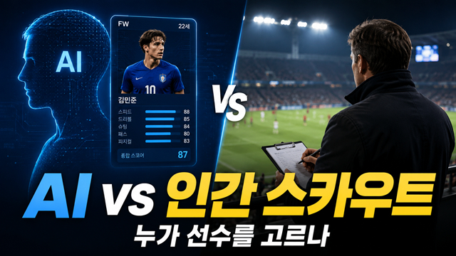 AI가 발전하면서 축구 스카우팅에도 많은 변화가 생겼다. /사진=AI 제작 이미지.