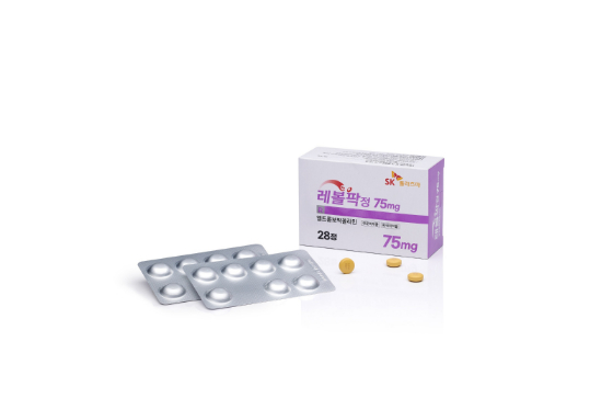 SK플라즈마 저혈소판증 치료제 '레볼팍정' 75mg /사진=SK플라즈마