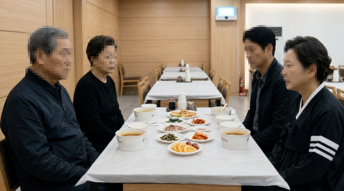 아버지 재산을 홀로 물려받은 장남이 정작 어머니 장례식에서는 "가족이 아니라 조문객으로 왔다"며 장례비 분담을 거부했다는 사연이 공개됐다. /사진=JTBC '사건반장'