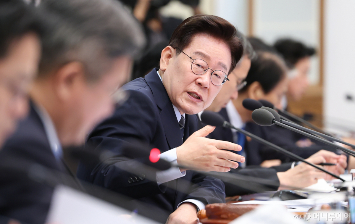 (서울=뉴스1) 이재명 기자 = 이재명 대통령이 1일 청와대에서 열린 국무회의에서 발언하고 있다. 2026.9.1/뉴스1  Copyright © 뉴스1. All rights reserved. 무단 전재 및 재배포,  AI학습 이용 금지. /사진=(서울=뉴스1) 이재명 기자