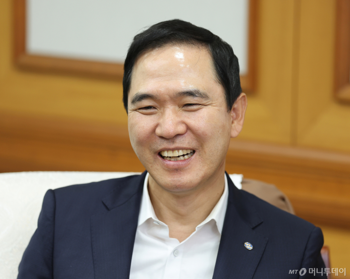 신학기 수협은행장 인터뷰 /사진=이기범