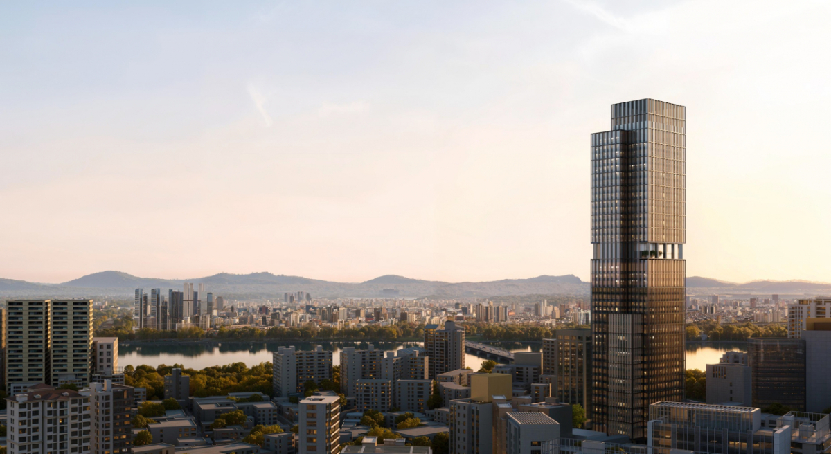 아만 서울 조감도./사진제공=신세계프라퍼티