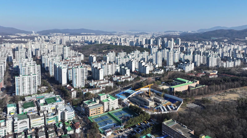 분당 노후계획도시 전경./사진제공=성남시