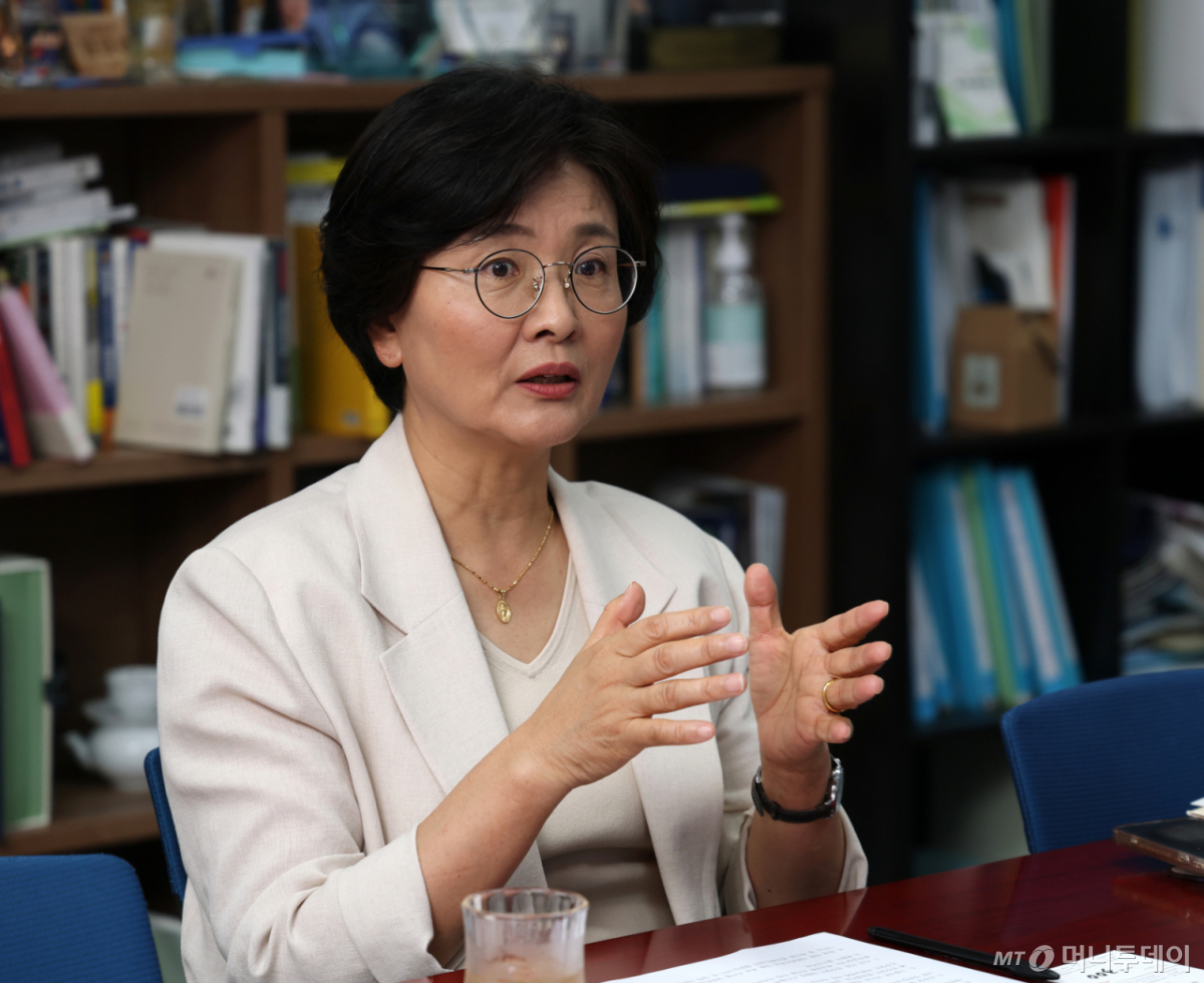 임미애 더불어민주당 의원 인터뷰 /사진=이기범 기자 leekb@
