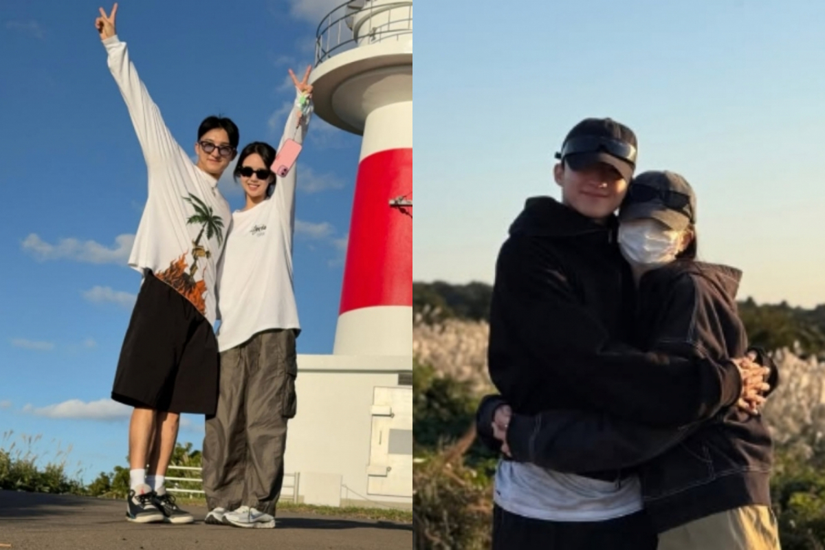 방송인 지예은과 댄서 바타가 오는 12월 결혼을 앞두고 나란히 소감을 전했다. 사진은 지예은·바타 커플. /사진=지예은, 바타 인스타그램 캡처