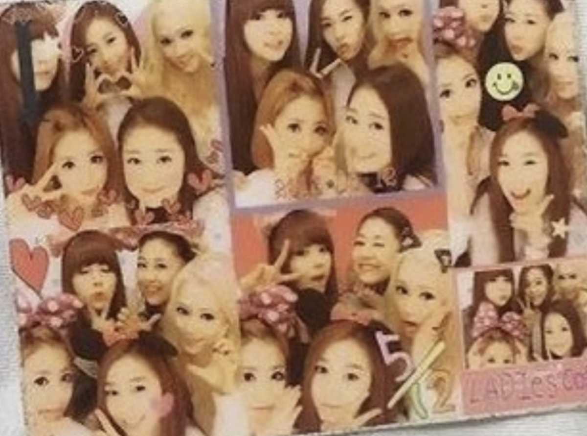 최근 레이디스 코드 멤버 소정은 "팬이 보내줬다"며 신인으로 활동하던 2013년 사진을 공개했다/사진=소정 SNS