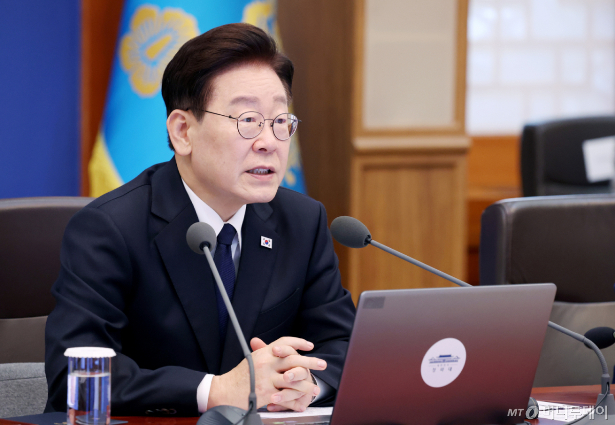 [서울=뉴시스] 조성봉 기자 = 이재명 대통령이 3일 청와대에서 열린 수석보좌관회의에서 발언하고 있다. 2026.09.03. suncho21@newsis.com /사진=김진아