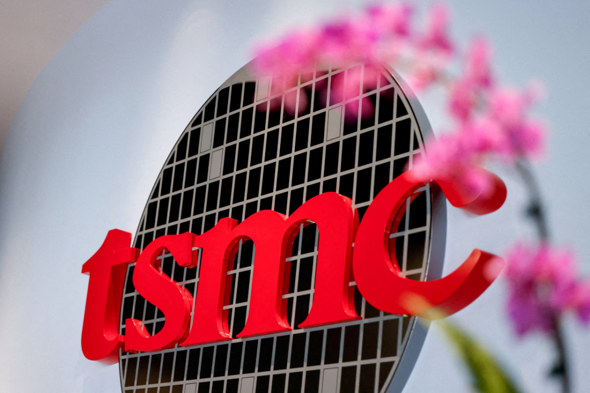 대만 반도체 기업 TSMC 회사 로고./로이터=뉴스1