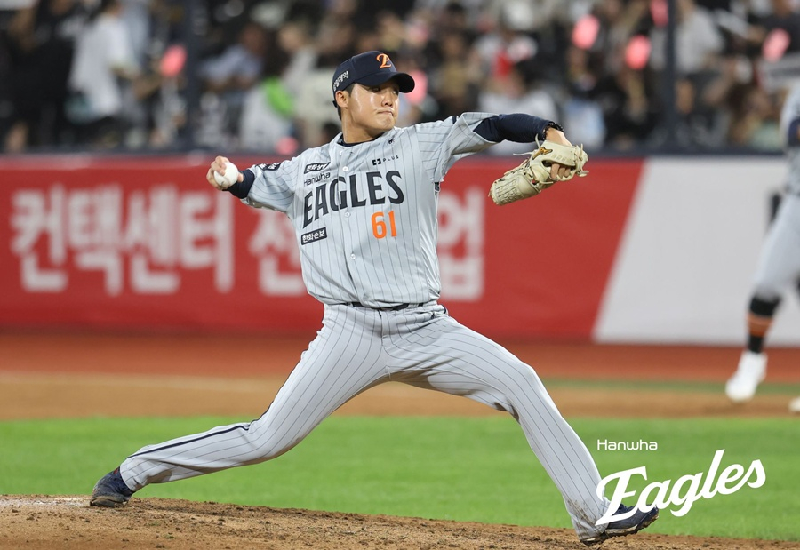 정우주. /사진=한화 이글스